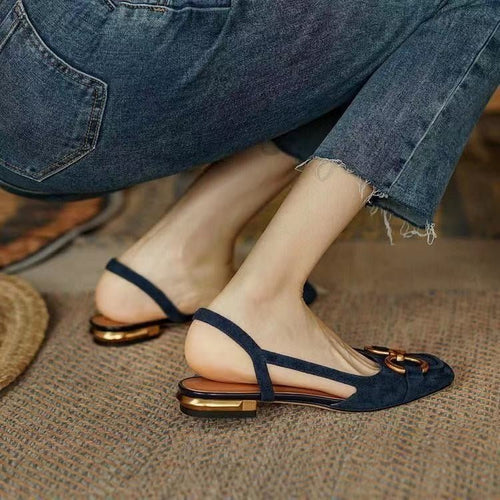 Stilla | Elegante Slingbacks i Læder