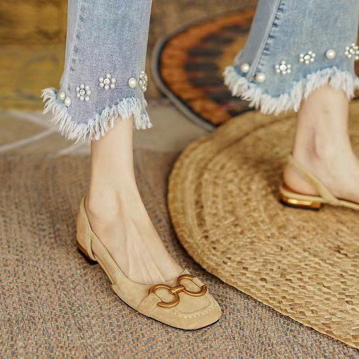 Stilla | Elegante Slingbacks i Læder