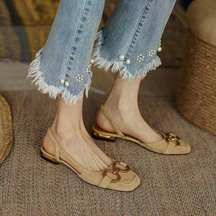 Stilla | Elegante Slingbacks i Læder