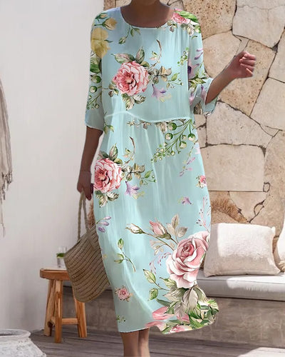 Stilla | Smuk Blomstret Kjole