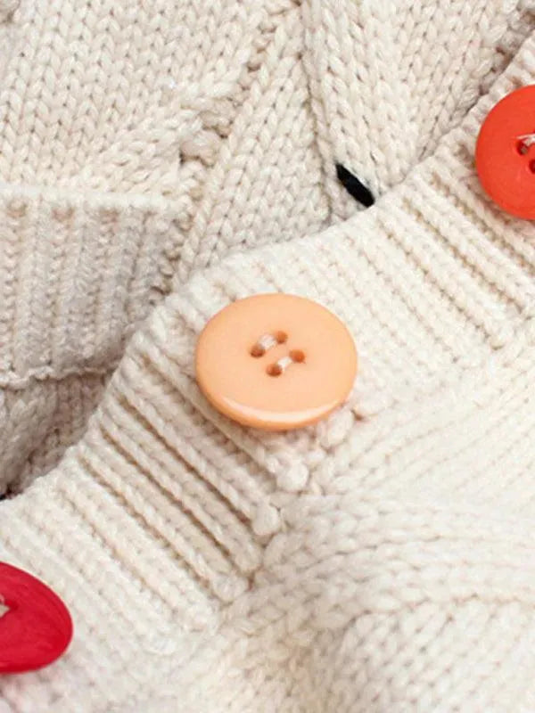 Stilla | Løs Kort Strikjakke Sweater