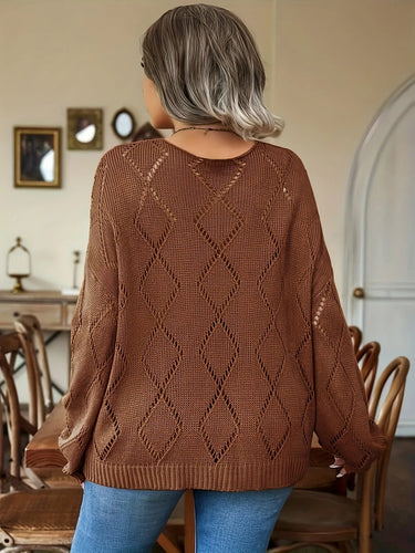 Stilla | Euro Chic Behagelig Strikpullover