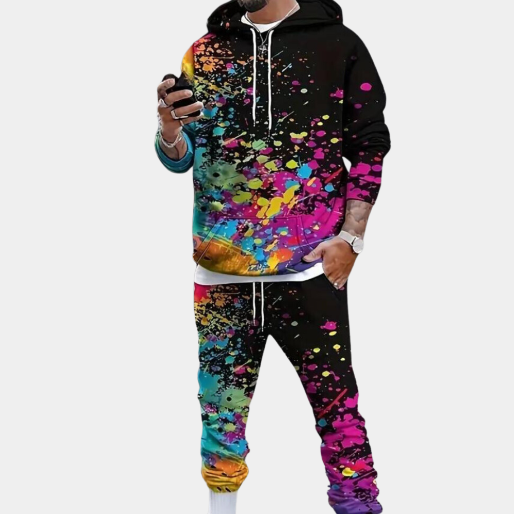 Stilla | Sæt med Hoodie Og Joggingbukser til Mænd