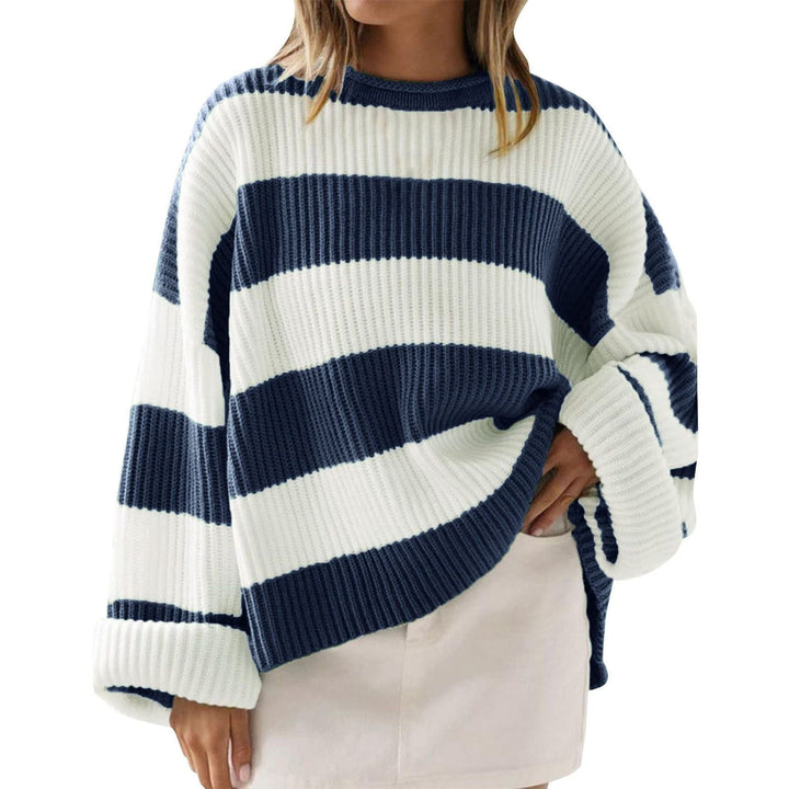 Stilla | Stribet Sweater til Kvinder