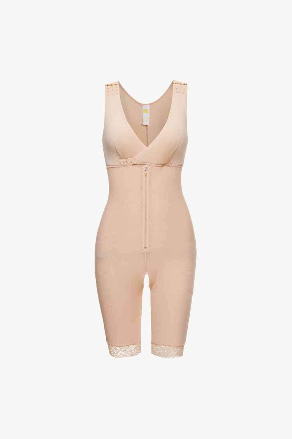 Stilla | Størrelse Blonde Kant Shape Wear Med Lynlås