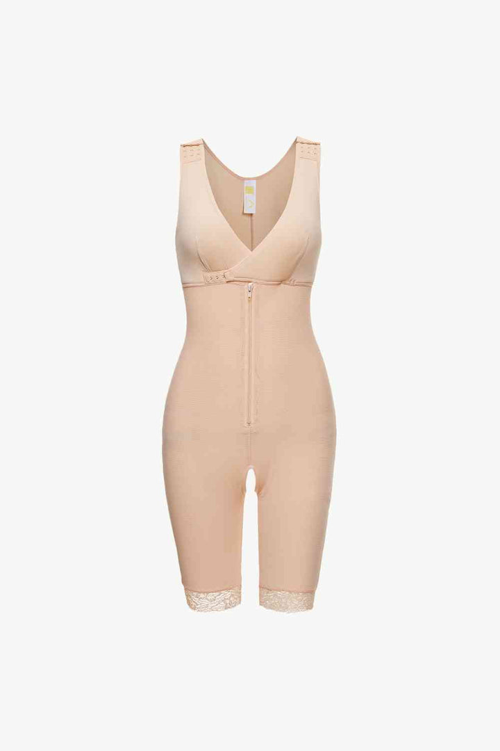 Stilla | Størrelse Blonde Kant Shape Wear Med Lynlås
