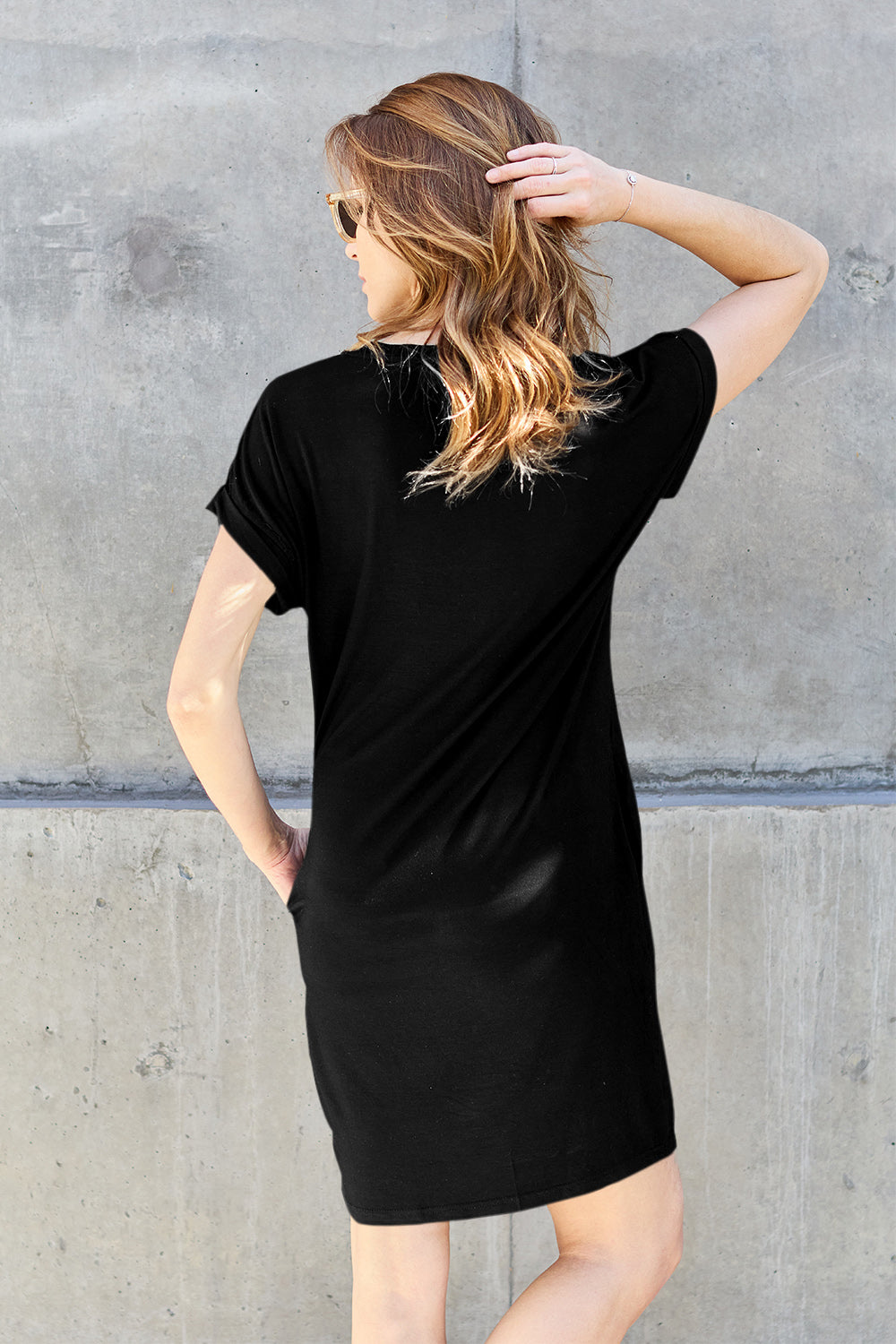 Stilla | Prikket Mesh Puff Sleeve Kjole