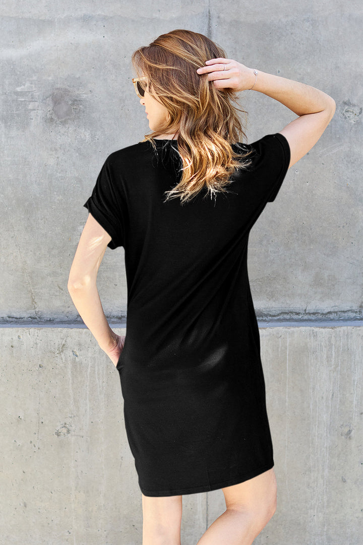Stilla | Prikket Mesh Puff Sleeve Kjole