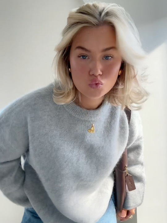 Stilla | blød Mohair-strikpullover