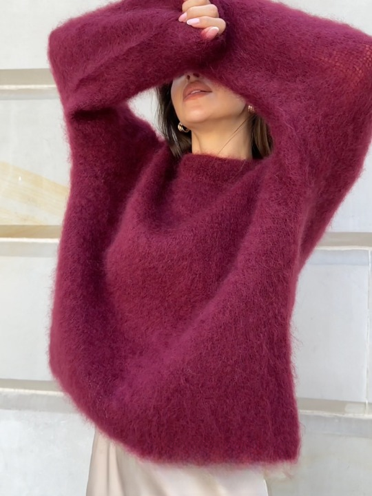 Stilla | Cozy Soft Mohair Striktrøje