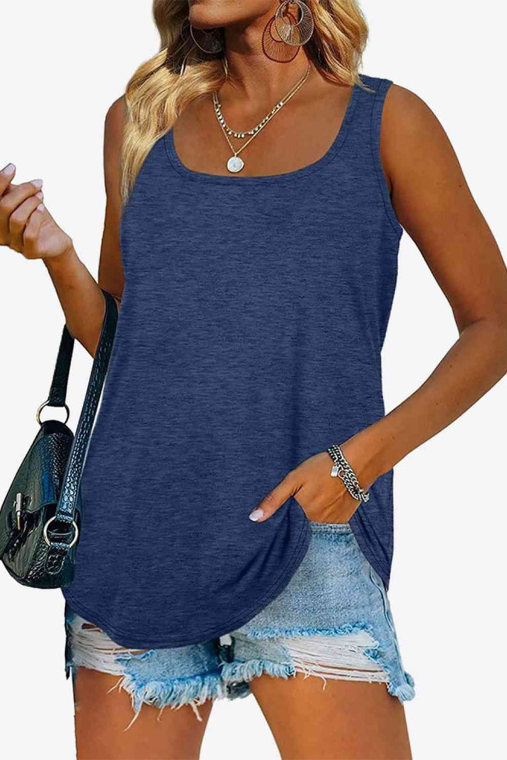 Stilla | Hem Square Neck Tank