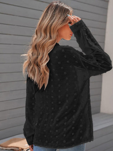 Stilla | Dot Drop Shoulder Skjorte