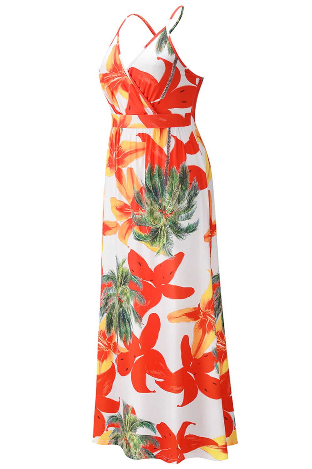 Stilla | Square Neck Maxi Cami Kjole