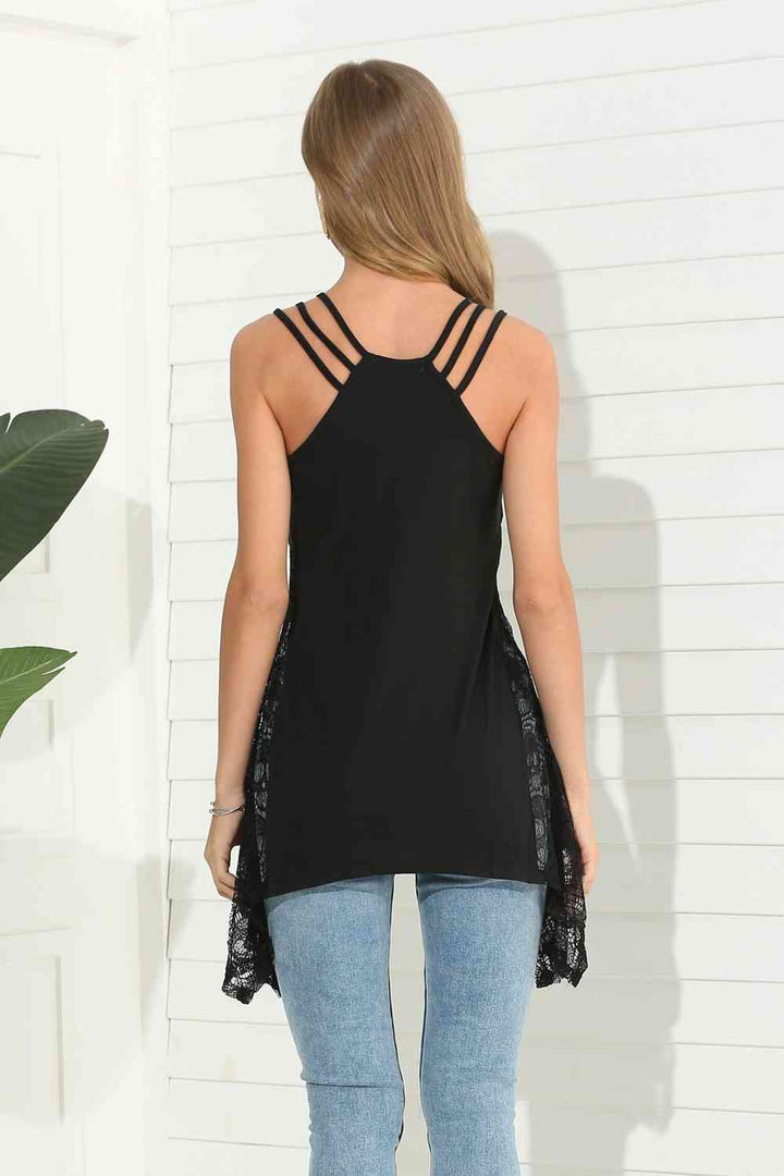 Stilla | Scoop Neck Spaghetti Top