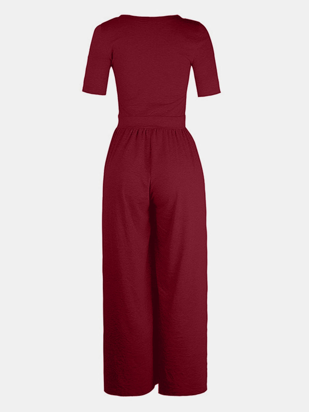 Stilla | Neck Kortærmet Jumpsuit