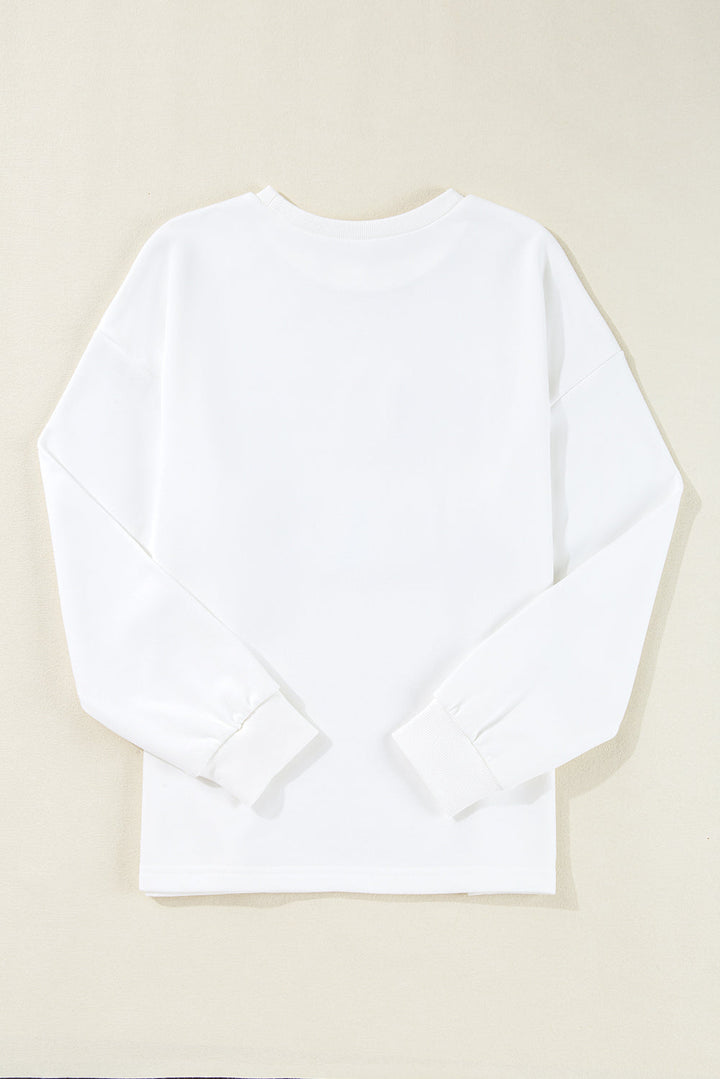 Stilla | Grafik Langærmet shirt Holly Jolly