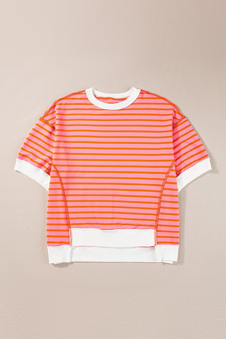 Stilla | Rund hals halværmet t-shirt
