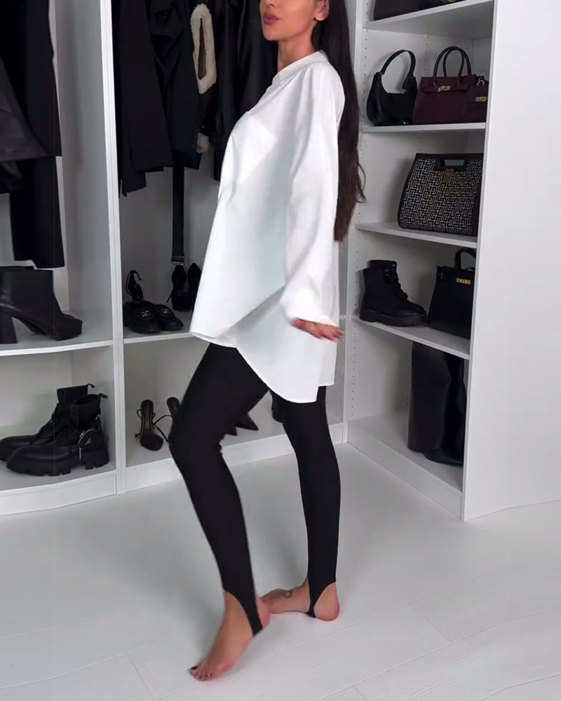 Stilla | Leggings med ankelrem