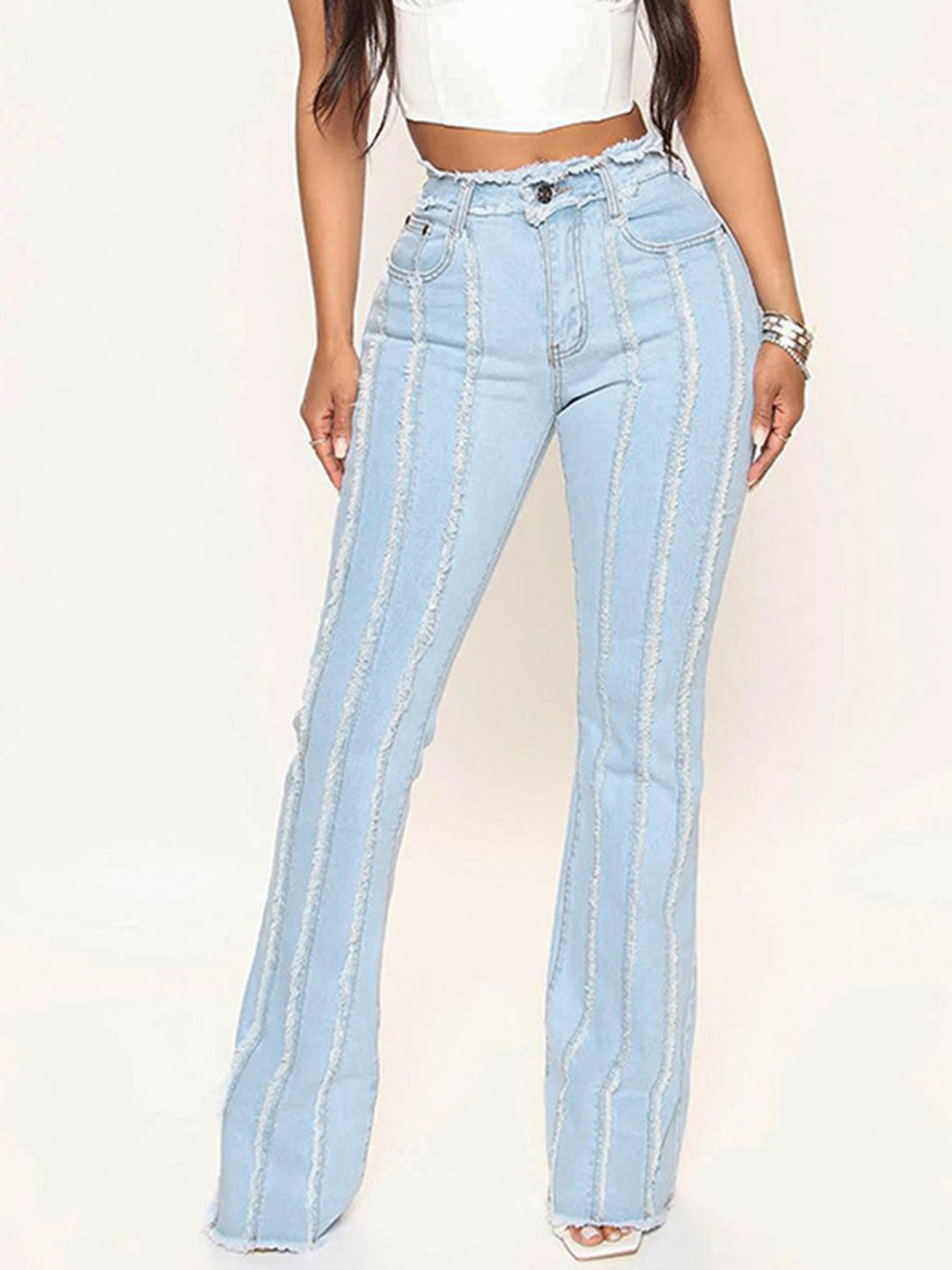 Stilla | Raw Hem Jeans