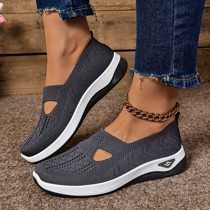 Skovae | Åndbare ortopædiske slip-on sneakers til damer