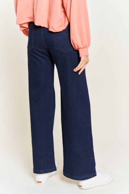 Stilla | Taljeret Knap Bred Ben Jeans