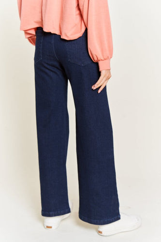 Stilla | Taljeret Knap Bred Ben Jeans
