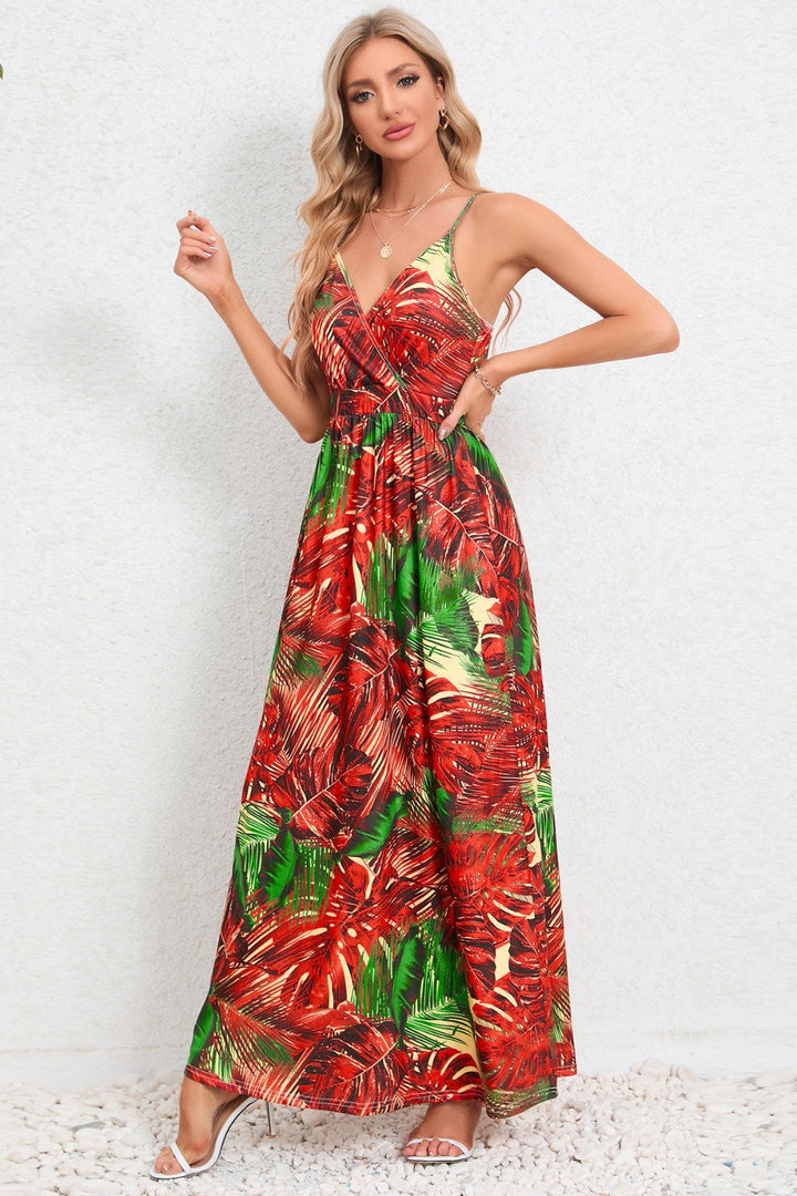 Stilla | Surplice Maxi Cami Kjole