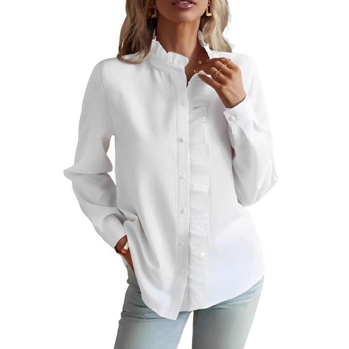 Stilla | Bluse med hængende knapper