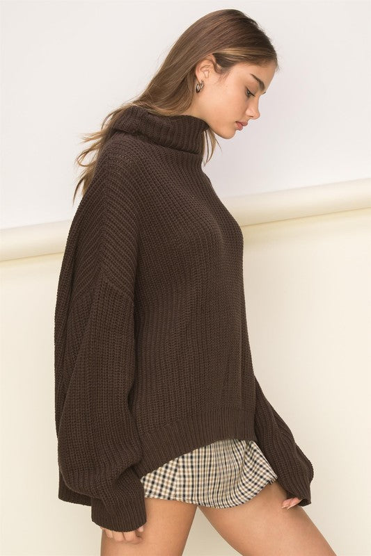 Stilla | Søde Turtleneck Oversized Sweater