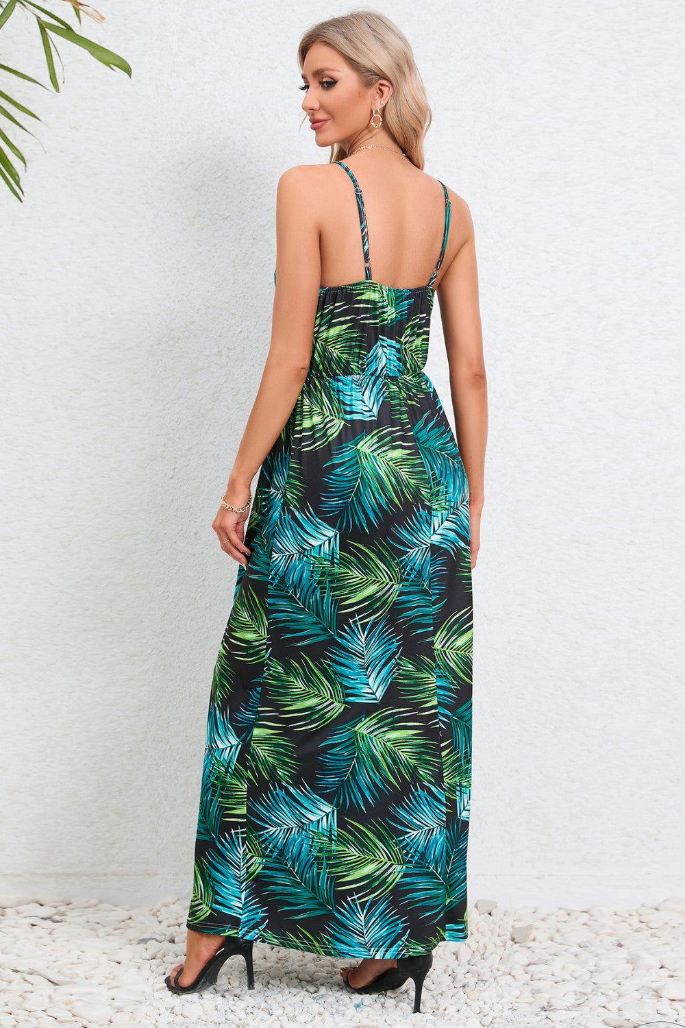 Stilla | Surplice Maxi Cami Kjole