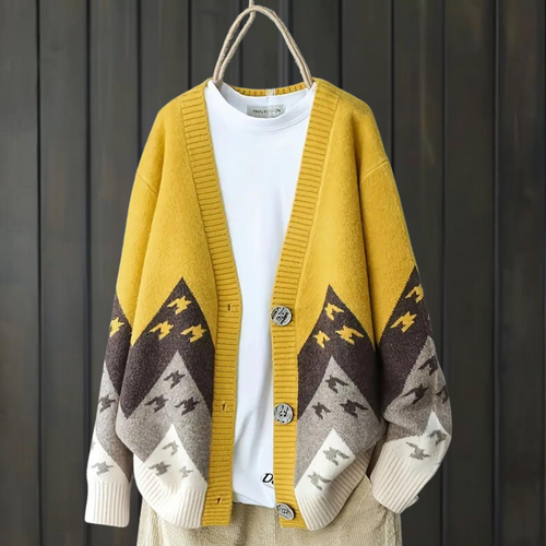 Stilla | Lun Strikket Cardigan til Kvinder
