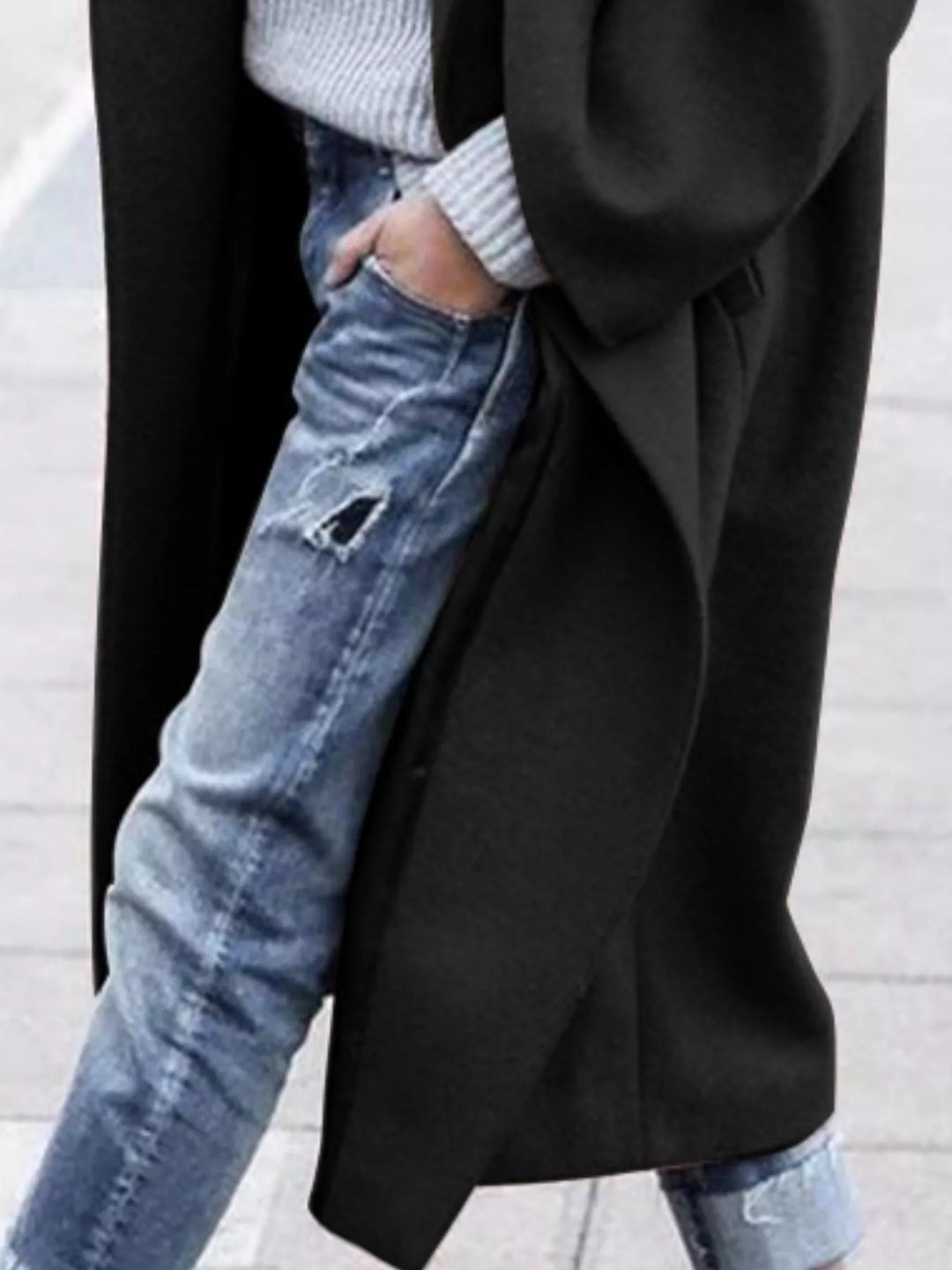 Stilla | Dame Oversized Lang Vinterfrakke