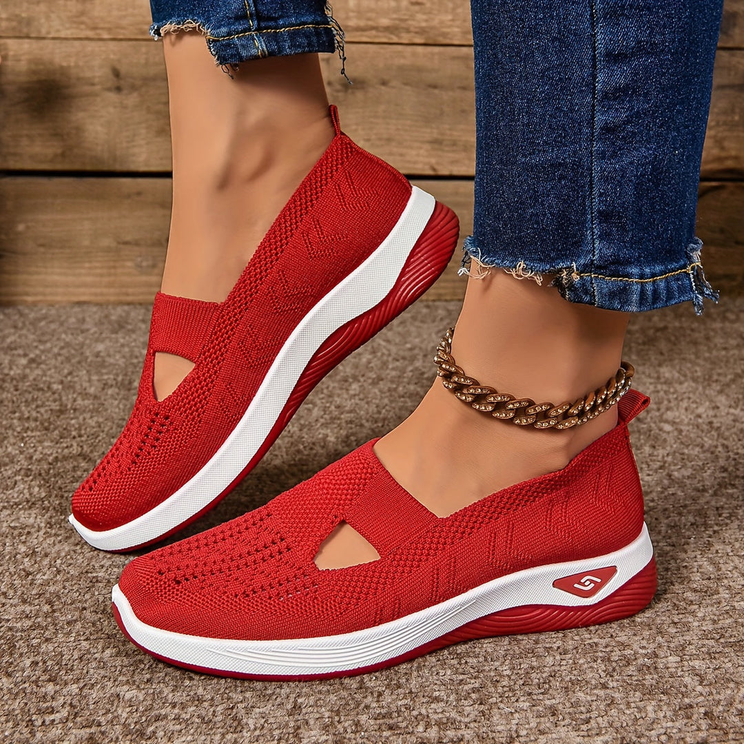 Skovae | Åndbare ortopædiske slip-on sneakers til damer