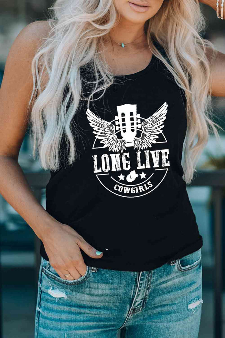 Stilla | Live Cowgirls Grafisk Tank