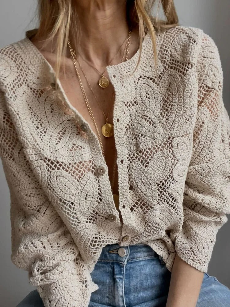 Stilla | Håndcrocheteret Cardigan