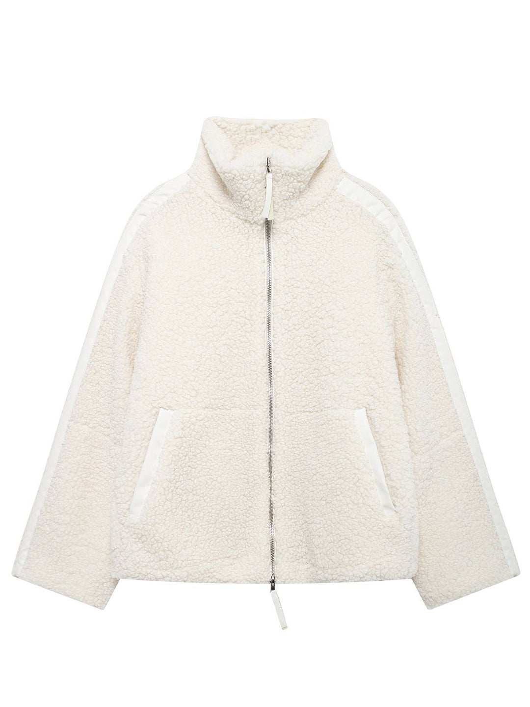 Stilla | Up Turtleneck Langærmet Plush Jakke