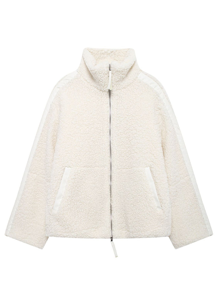 Stilla | Up Turtleneck Langærmet Plush Jakke