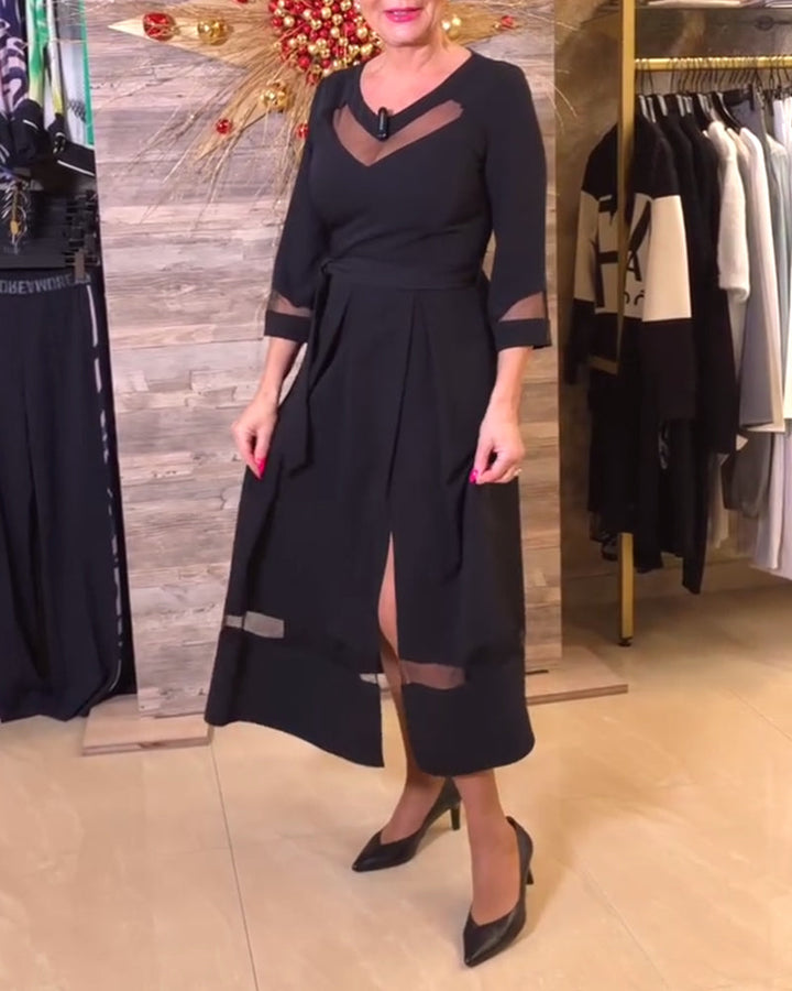 Stilla | Mode V-udskæring Mesh syninger