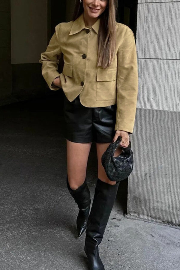 Stilla | Wildlæder Fashionjakke