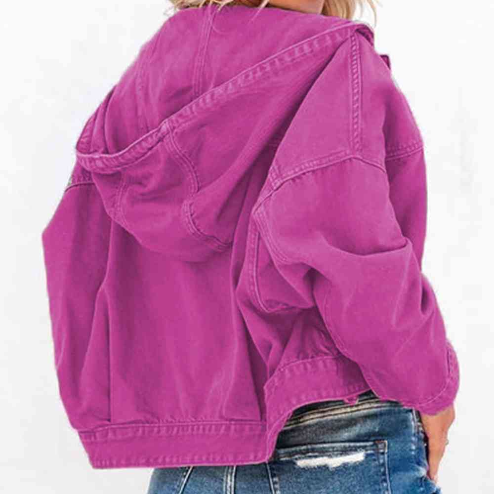 Stilla | Droppe Skulder Denim Jakke