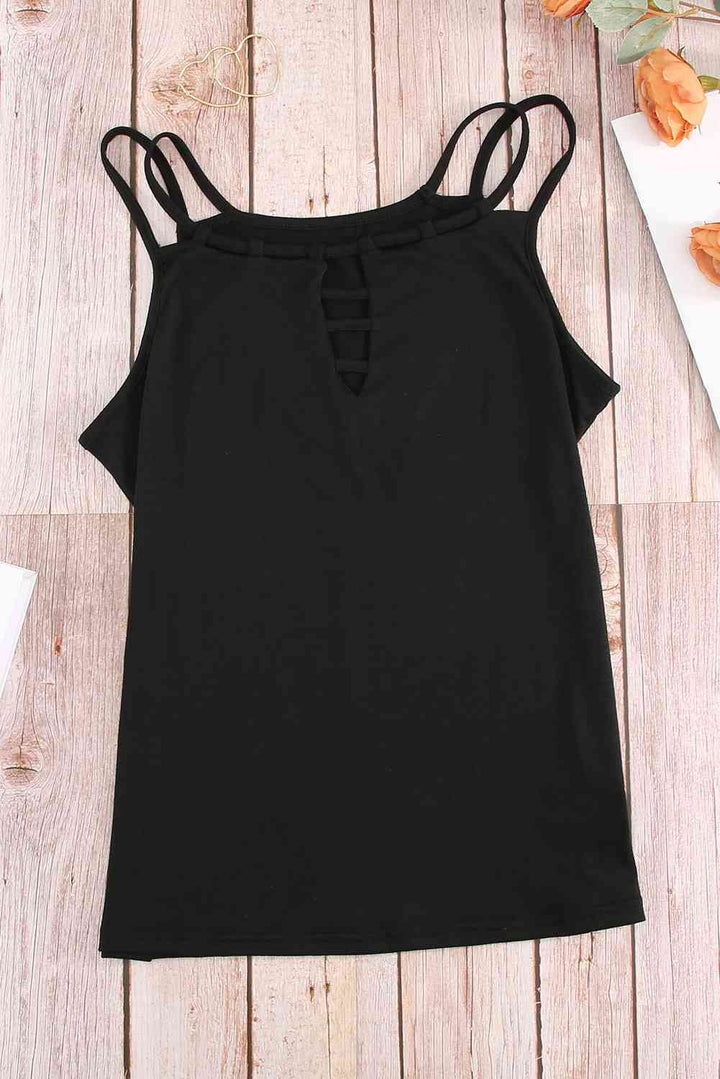 Stilla | Dobbelt-stropper Scoop Neck Cami