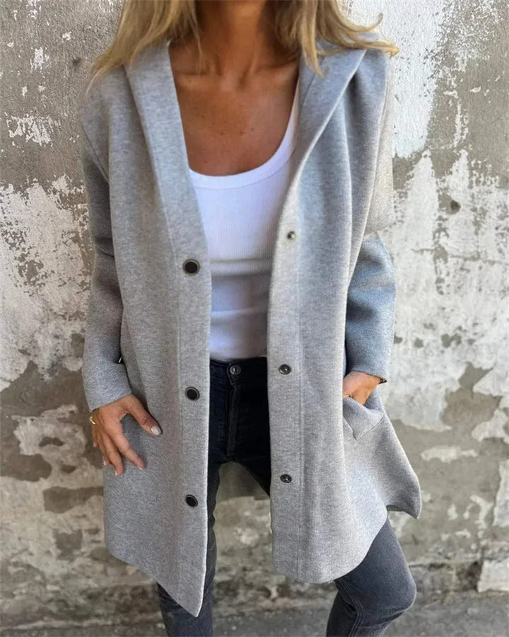 Stilla | Behagelig Hoodie-Cardigan