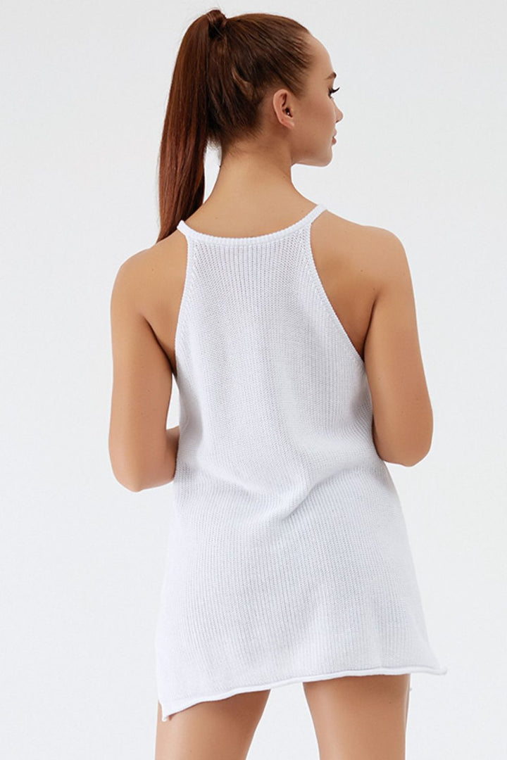 Stilla | Neck Spaghetti Strap Sleeveless Cover up