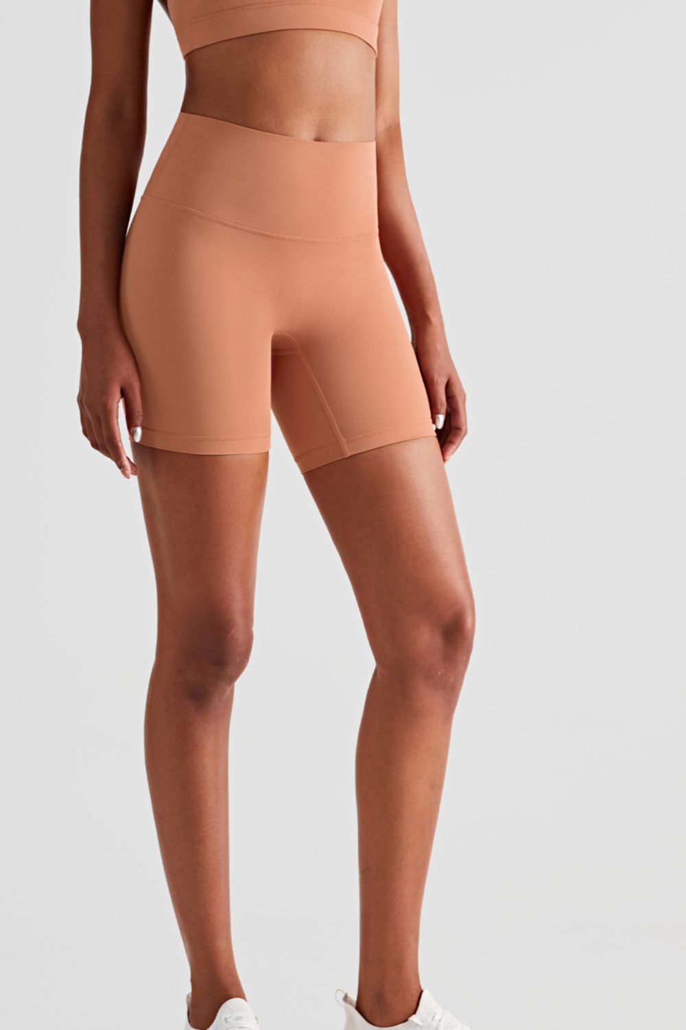 Stilla | Rise Elastisk Talje Biker Shorts