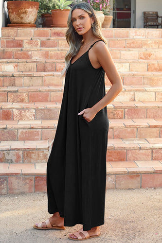 Stilla | Nakke Spaghetti Strop Jumpsuit