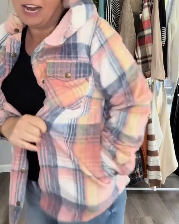 Stilla | Hoodie Uldfrakke