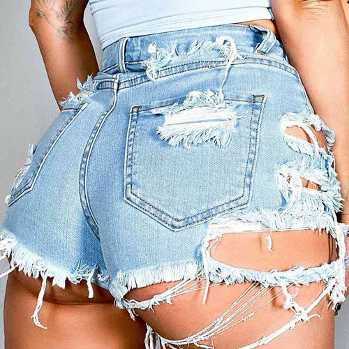 Stilla | Slidte Denim Shorts