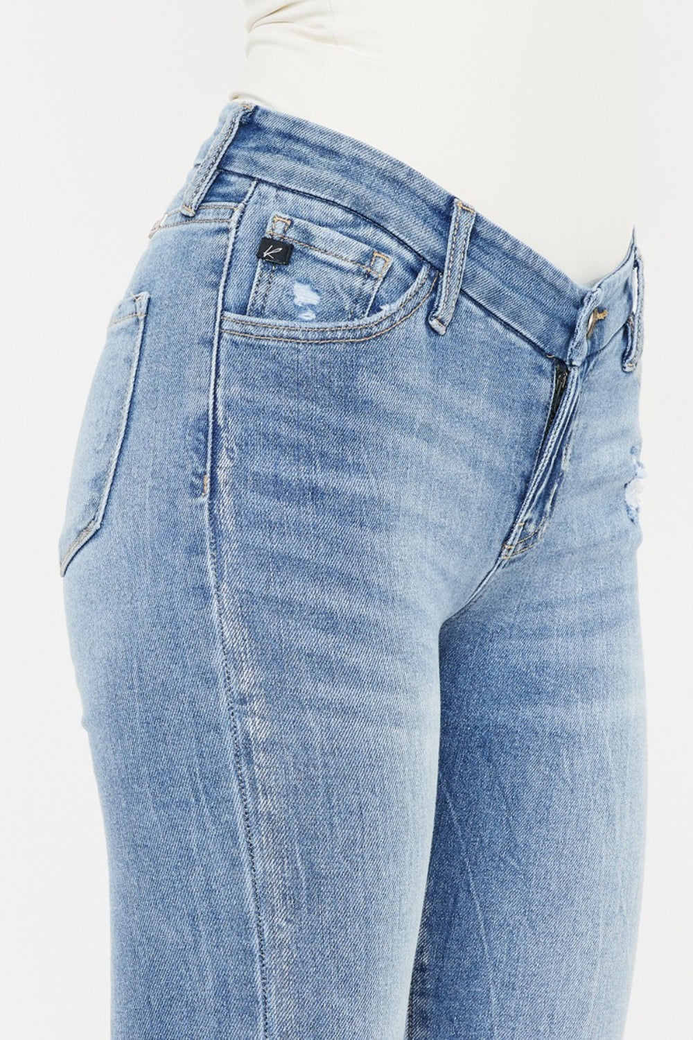 Stilla | Højtaljede kattevipper skinny jeans