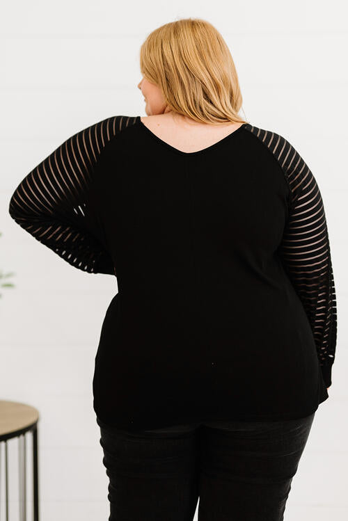 Stilla | Størrelse Juletræ Stribet Rund Hals T-shirt