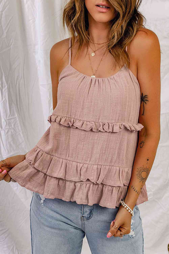 Stilla | Scoop Hals Stroppefri Top